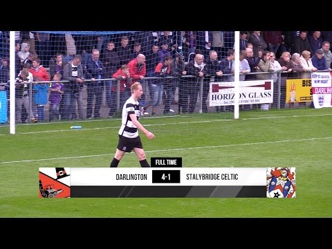 Darlington 4-1 Stalybridge Celtic- Vanarama National League North - 2016/17