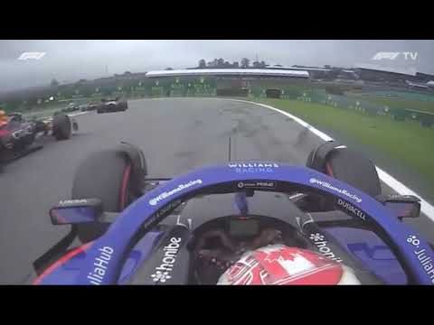 Latifi overtakes Perez, Hamilton and Russell in the same corner - Brazilian GP (u/muzlu_sut)