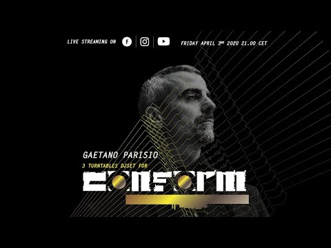 Gaetano Parisio Origens 3 Turntables DJ Set for Conform Records 03.04.2020
