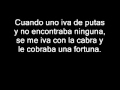 Cancion De La Puta De La Cabra