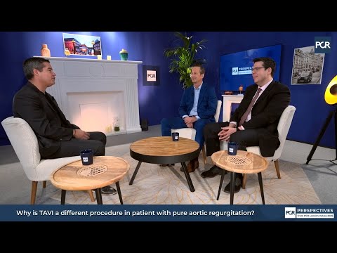 Why is TAVI a different procedure in patient with pure aortic regurgitation? #PCRLV