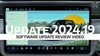 Rivian Software Update 2024.19.04 Review