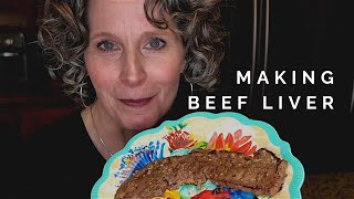 Making Beef Liver, 8 minutes Flat! #recipe #food #diet #liver #organs