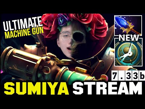 the Real Machine Gun in 7.33 New Patch | Sumiya Stream Moment 3631