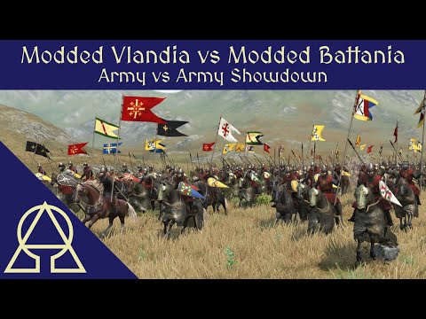 Vlandian Knights vs Invading Battanian Army - Mount and Blade II: Bannerlord