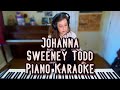 Johanna Piano Accompaniment Sweeney Todd Sondheim Karaoke Low Voice