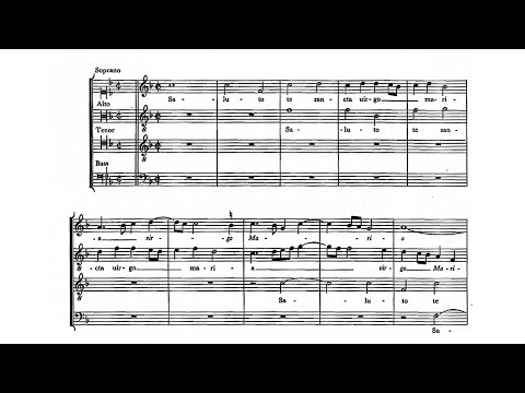 Adrian Willaert: Saluto te, sancta virgo Maria - The Boston Camerata Motet Choir - Nonesuch H-71345