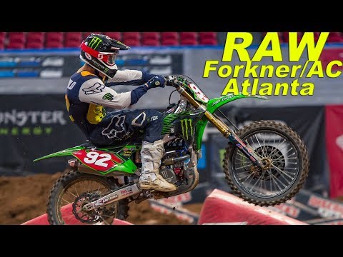 Adam Cianciarulo & Austin Forkner RAW Atlanta Supercross practice - Dirt Bike Magazine
