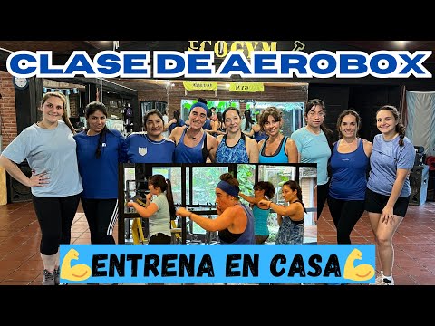 CLASE DE AEROBOX - ENTRENA EN CASA Y DIVERTITE CON NOSOTRAS