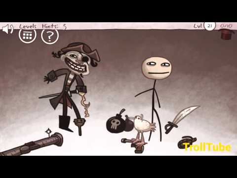 Troll Face Quest Classic Level 21 Walkthrough