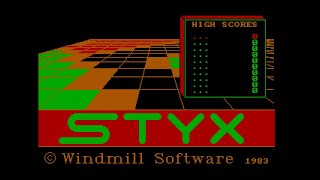 CGA 16 Color Graphics Part 1 - Icon Demo & Styx
