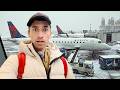 Flying From Orlando Into A Boston Snow Storm Checking Into CitizenM Boston Back Bay