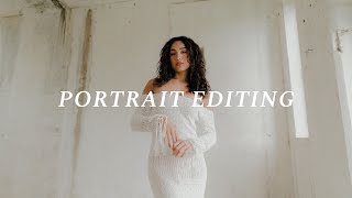 How I Edit Portraits in Lightroom + Photoshop