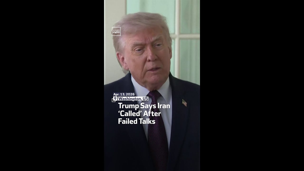 Video | Trump Says Iran ‘Called’ After Failed Talks
