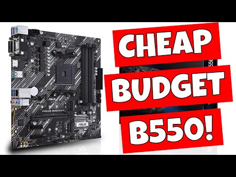 Bargain B550 Motherboard ASUS B550M-K Prime Micro ATX