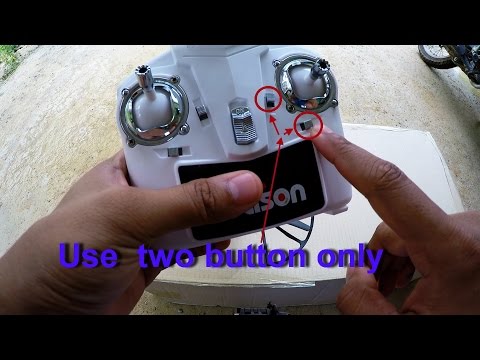 How to adjust Leason Drone Ls-126 [Thai]  [English language].
