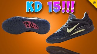Nike KD 15 Official Images and TECH SPECS! Full Length REACT + Zoom Strobel?!