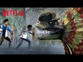 Dilophosaurus Disagreement | Jurassic World Camp Cretaceous | Netflix After School