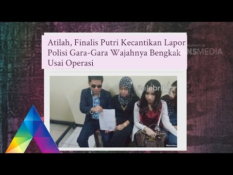 SELEBRITA PAGI 21 JANUARI 2016  - AKIBAT OPLAS, WAJAH PUTRI KECANTIKAN JABAR BENGKAK