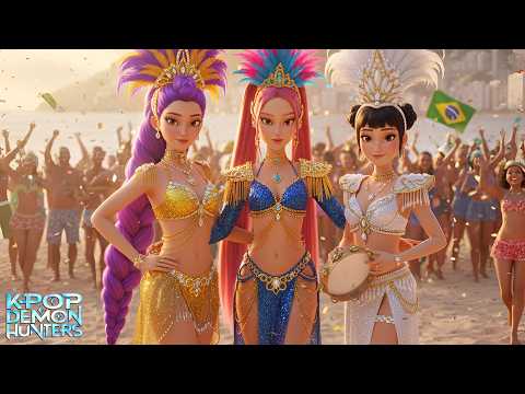 Beach Carnival Demon Hunters | Animated Music Video | Croco Beat