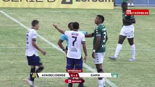 Aparecidense/GO 0 x 2 Gama/DF | Melhores Momentos | Brasileirão Série D ZeroUm 2026