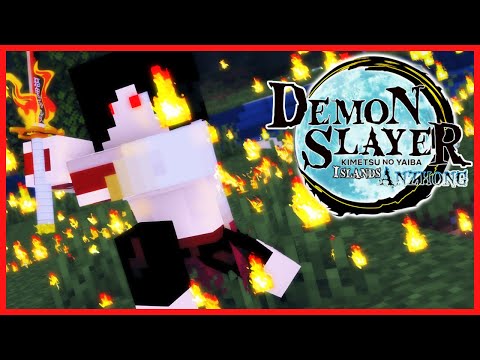 The True Gingershadow - IT'S A BLOODY RAMPAGE! Minecraft Demon Slayer Island Anzhong Episode 14