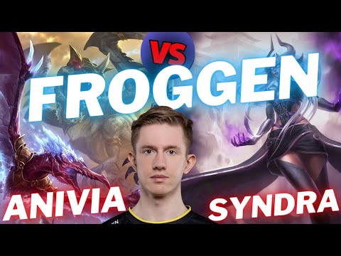 FROGGEN | ANIVIA VS SYNDRA | MID GAMEPLAY | Patch 15.5 / Season 15 | #LeagueofLegends