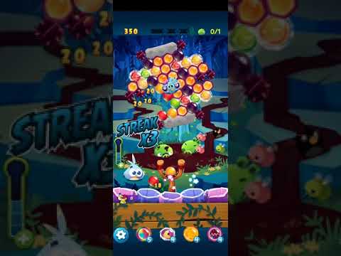 Angry Birds Pop Bubble Shooter- Level 533 NO BOOSTERS #angrybirdspopbubbleshooter