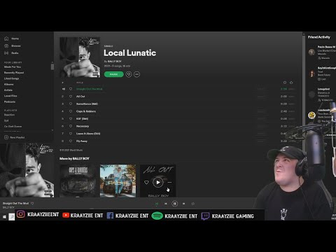 Kraayziie Live Reviews - Bally Boy - Local Lunatic