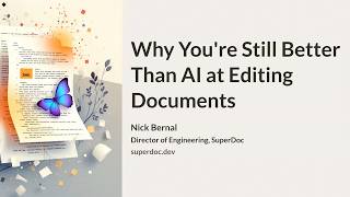 Why You're Still Better Than AI at Editing Documents - CS50 Tech Talk