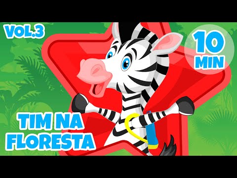 Tim na Floresta da Giramille Vol. 3 - Giramille 10 min | Desenho Animado Musical