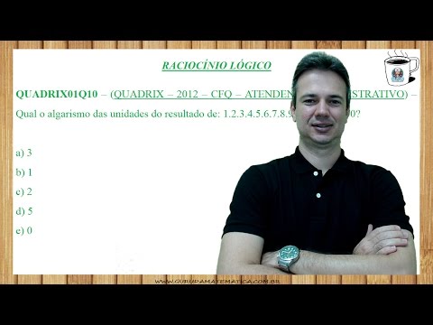 0965 - QUADRIX - 2012 - CFQ - RACIOCÍNIO LÓGICO (www.gurudamatematica.com.br)