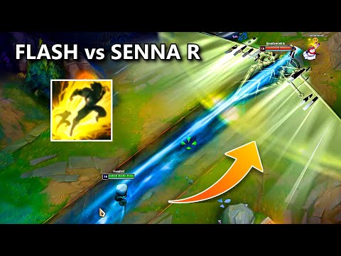 Can you FLASH over SENNA ULT?
