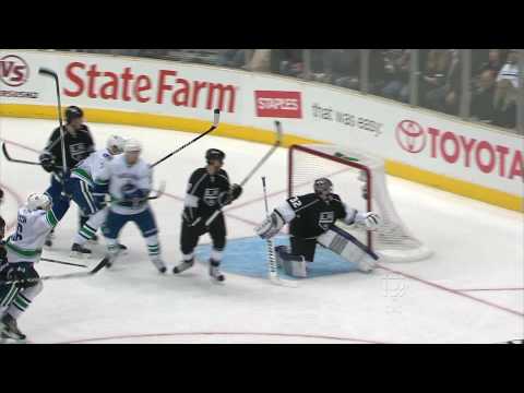 Mikael Samuelsson 3-3 Goal - Canucks At Kings - R1G4 2010 Playoffs - 04.21.10 - HD