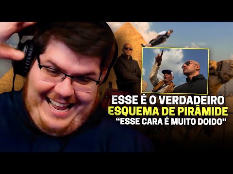 CASIMIRO REAGE: NÔMADE RAIZ NO CHEGUEI NO EGITO (NÃO DEIXAM FILMAR?) | Cortes do Casimito