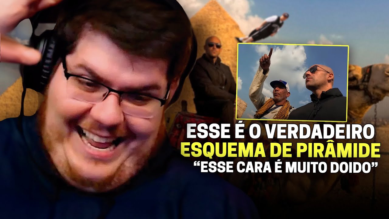 CASIMIRO REAGE: NÔMADE RAIZ NO CHEGUEI NO EGITO (NÃO DEIXAM FILMAR?) | Cortes do Casimito