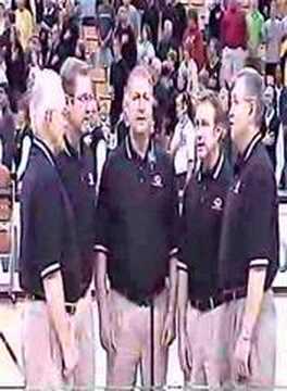 The Buffington Brother's sing at Mizzou - Basketball!