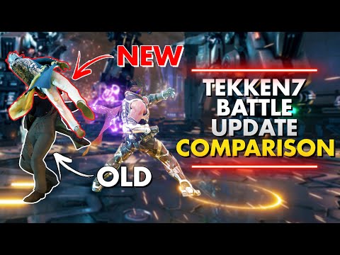 Battle Update NEW vs. OLD Comparison | TEKKEN 7