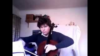 Cadenza from cello concerto no. 2 by Filip Sande, Played by the composer
