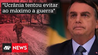 Consulado ucraniano no Brasil exige posicionamento de Bolsonaro contra a invasão russa