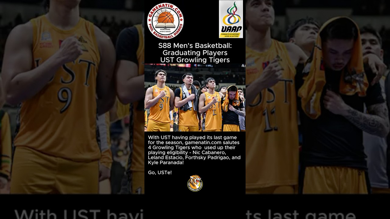 GameNatin.com salutes UST's Nic Cabanero, Forthsky Padrigao, Kyle Paranada, and Leland Estacio. Go USTe!