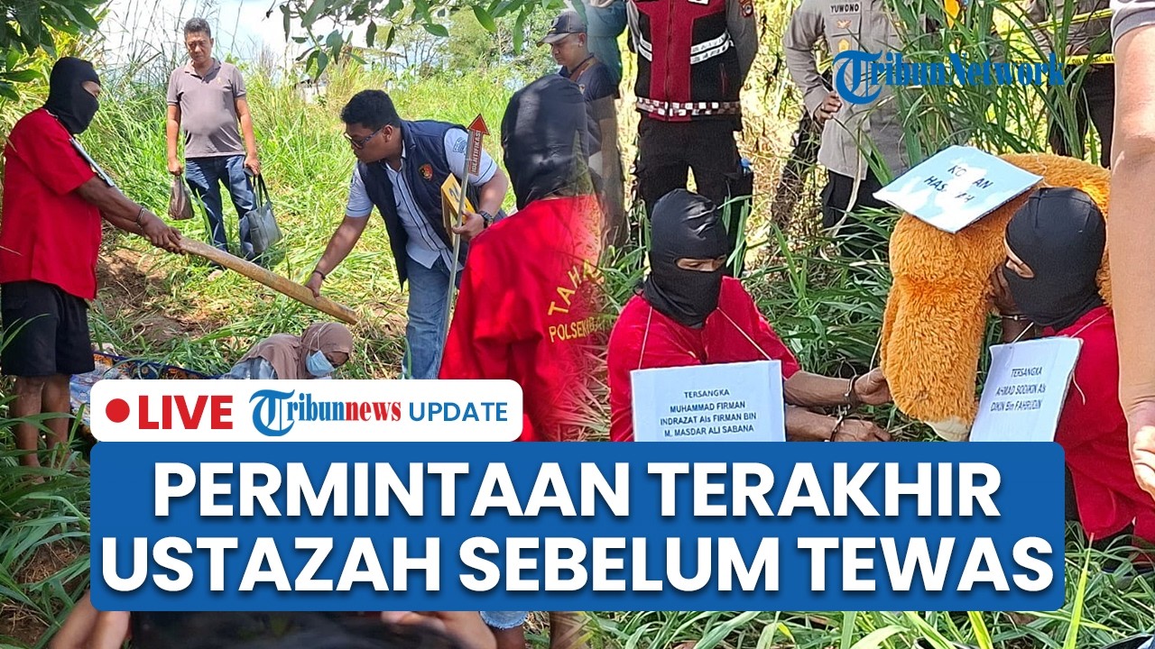 LIVE: Permintaan Terakhir Ustazah Banjarbaru Sebelum Tewas Dibegal, Ibu: Dia Cantik Sekali Hari Itu