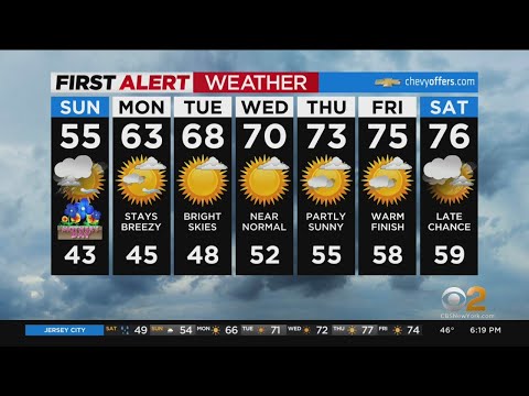 First Alert Forecast: CBS2 5/7 Evening Weather at 6PM
