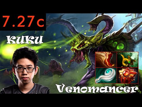 Kuku Venomancer| Full Gameplay - Patch 7.27c | Dota 2 Pro Replays