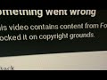 This Video Contains Content From Fox Who Has Blocked It On Copyright Grounds