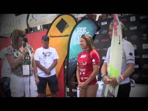 Coco Ho & Courtney Conlogue Winner and Runner Up of The Legandary Pacific Coast Pro 2011