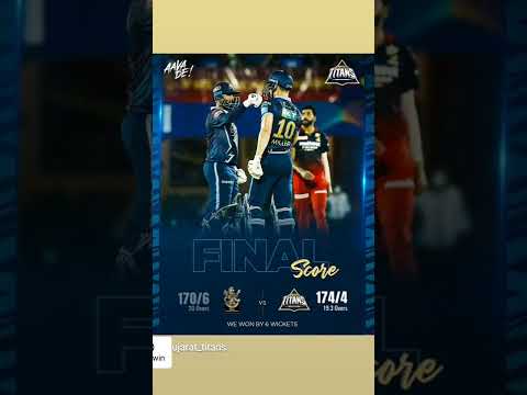 IPL 2022: GT vs RCB Full Match Highlights | Miller, Rahul Tewatia Batting Help Gujarat Win,RCB vs GT