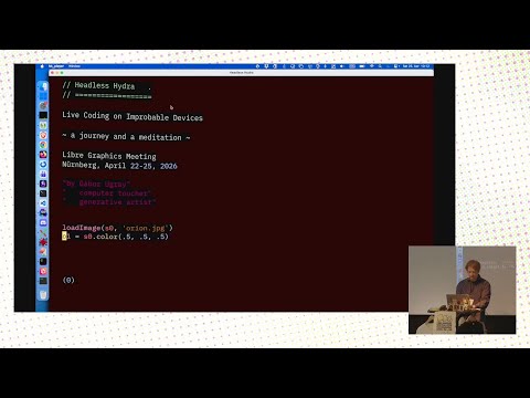 Video Thumbnail: LGM 2026 - Headless Hydra: Live coding on improbable devices