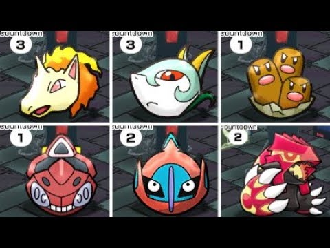 Pokemon Shuffle: all EX S Rank itemless