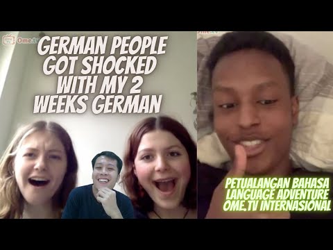 MY GERMAN AFTER 2 WEEKS 🇩🇪 (LANGUAGE ADVENTURE OME.TV POLYGLOT FROM HOME #16)